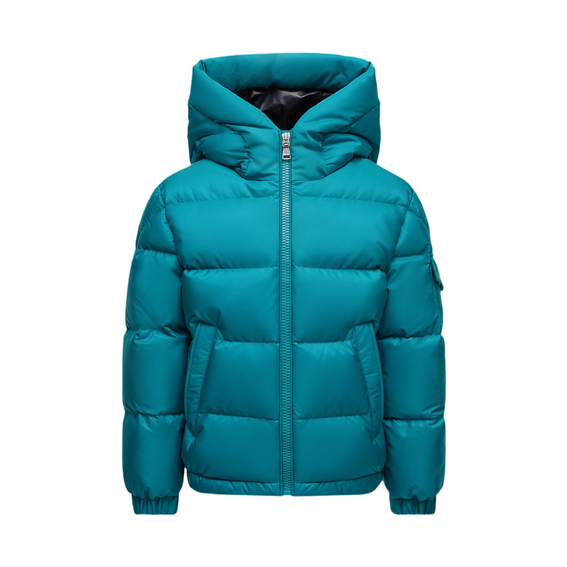 (키즈) 몽클레르 에라누 후드 다운 자켓 아쿠아 그린 - 25FW((Kids) Moncler Eranu Hooded Down Jacket Aqua Green - 25FW) - 1