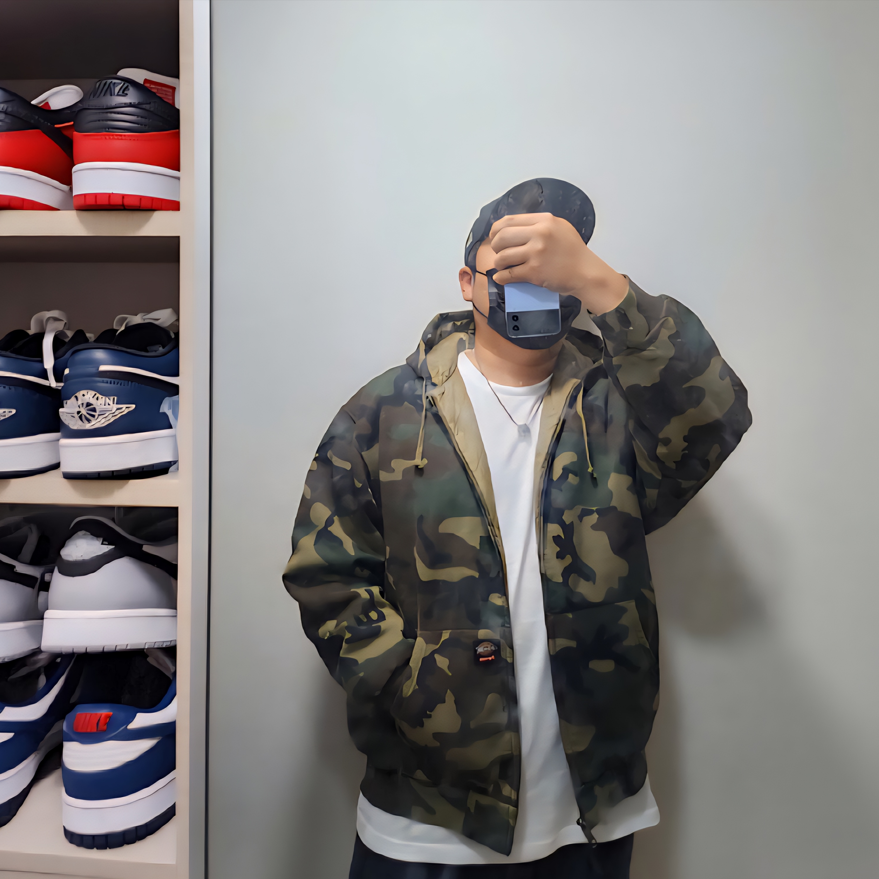 Supreme x Dickies Quilted Lined Zip Up Hooded Sweatshirt Woodland Camo - 25FW, Diesel Dx1168040 Stainless Steel Double Pendant Necklace Silver 착용 스타일