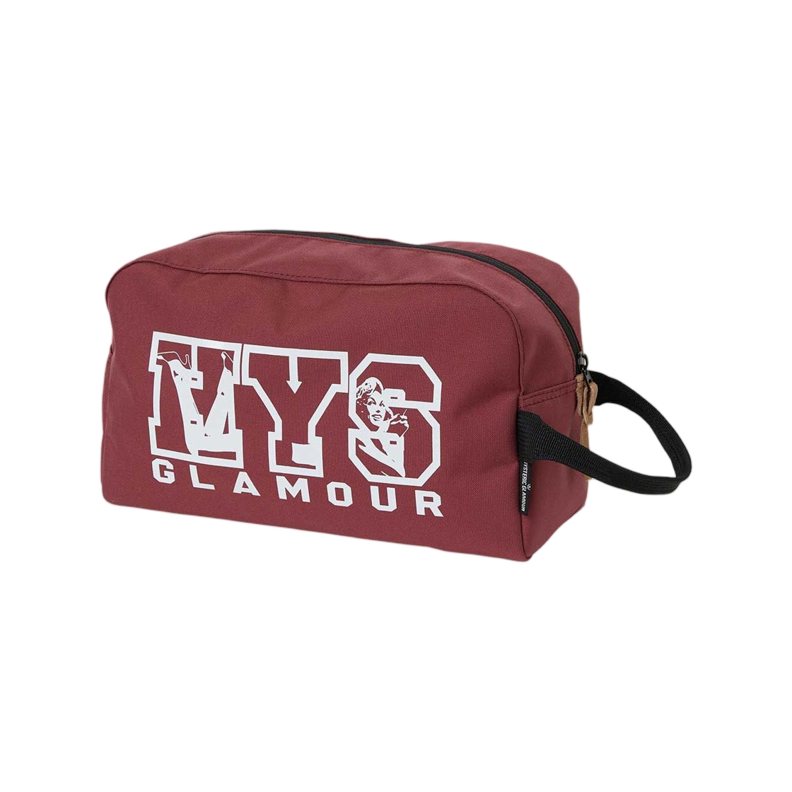 02253QB08 Hysteric Glamour Daybreak Woman Cordura Pouch Red