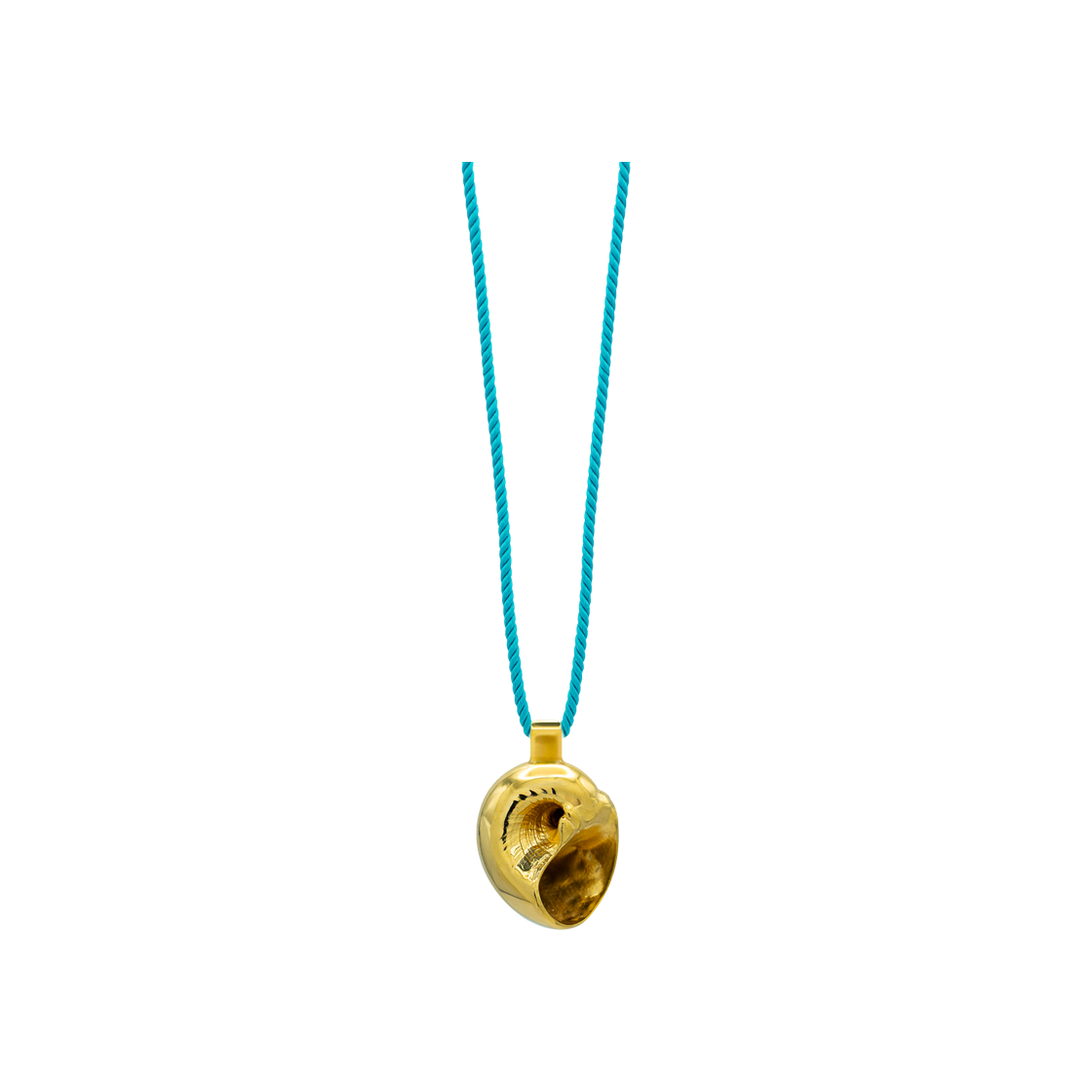뵤르 쉬바 쉘 네클리스 (브래스)(Bőr Shiva Shell Necklace (brass)) - 4