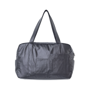 ACOC Glossy Grid Duffle L Bag Black