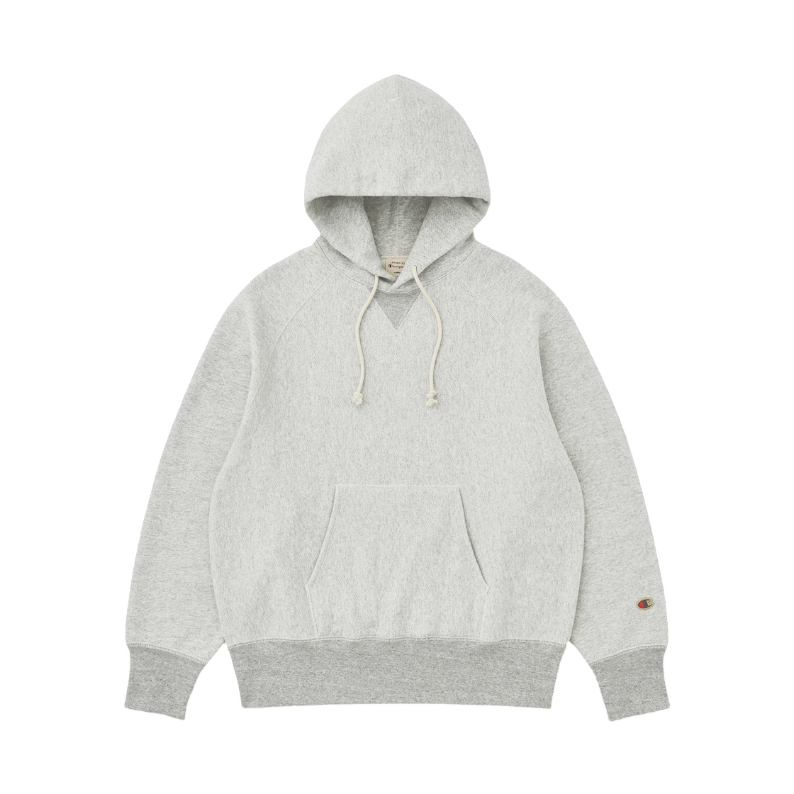 카키스 x 챔피온 클럽 후드 옥스포드 그레이(Khakis x Champion Club Hoodie Oxford Grey)