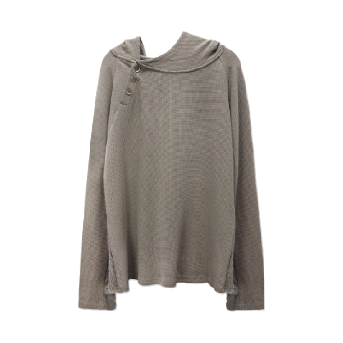 이그노타 코어:13 버튼 후디 맨 브라운