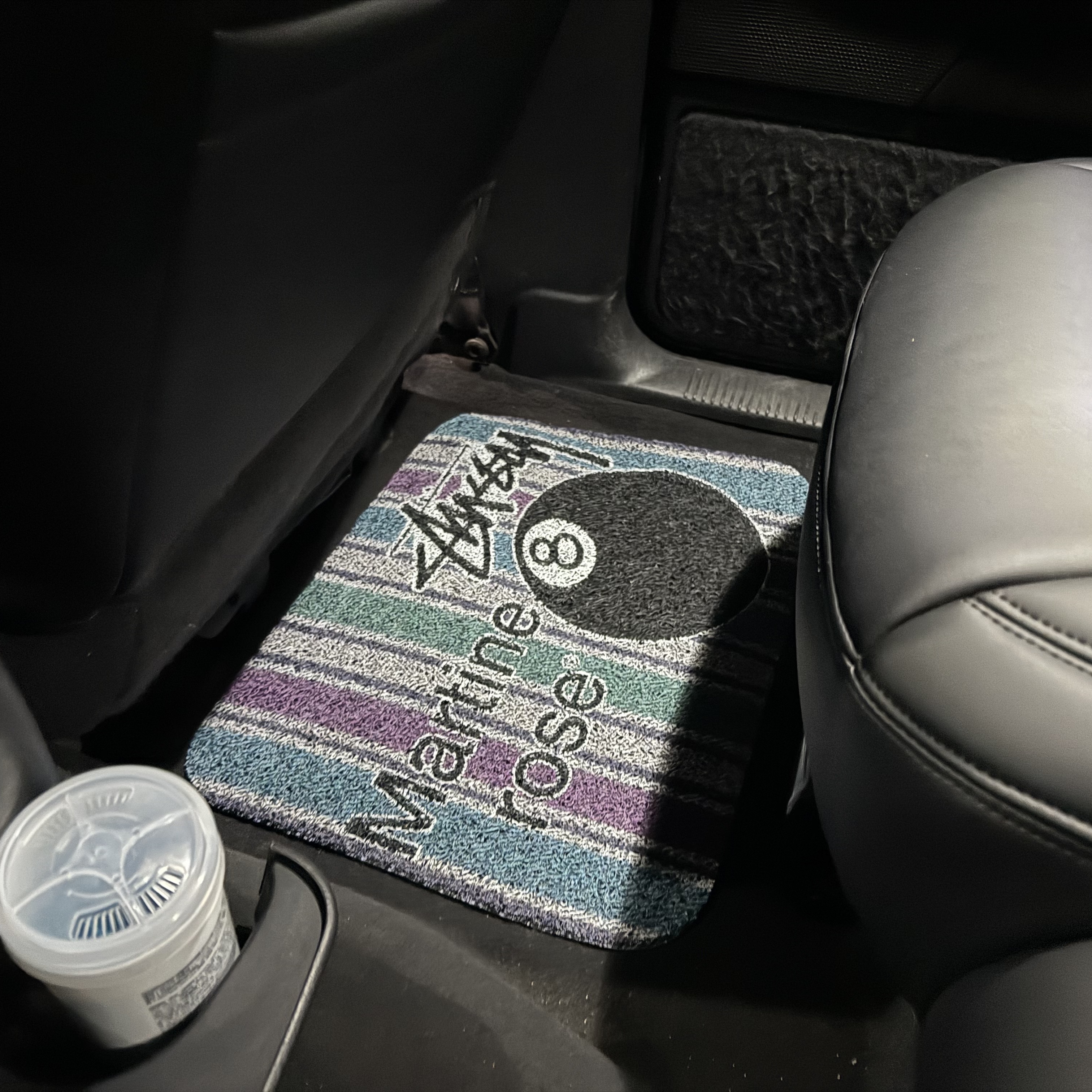 Stussy x Martine Rose Car Mat Set 착용 스타일
