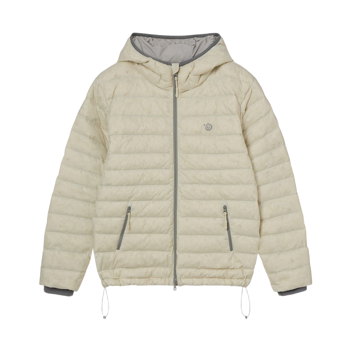 (W) 에이이에이이 심볼 라이트 다운 자켓 크림((W) Aeae Symbol Light Down Jacket Cream)