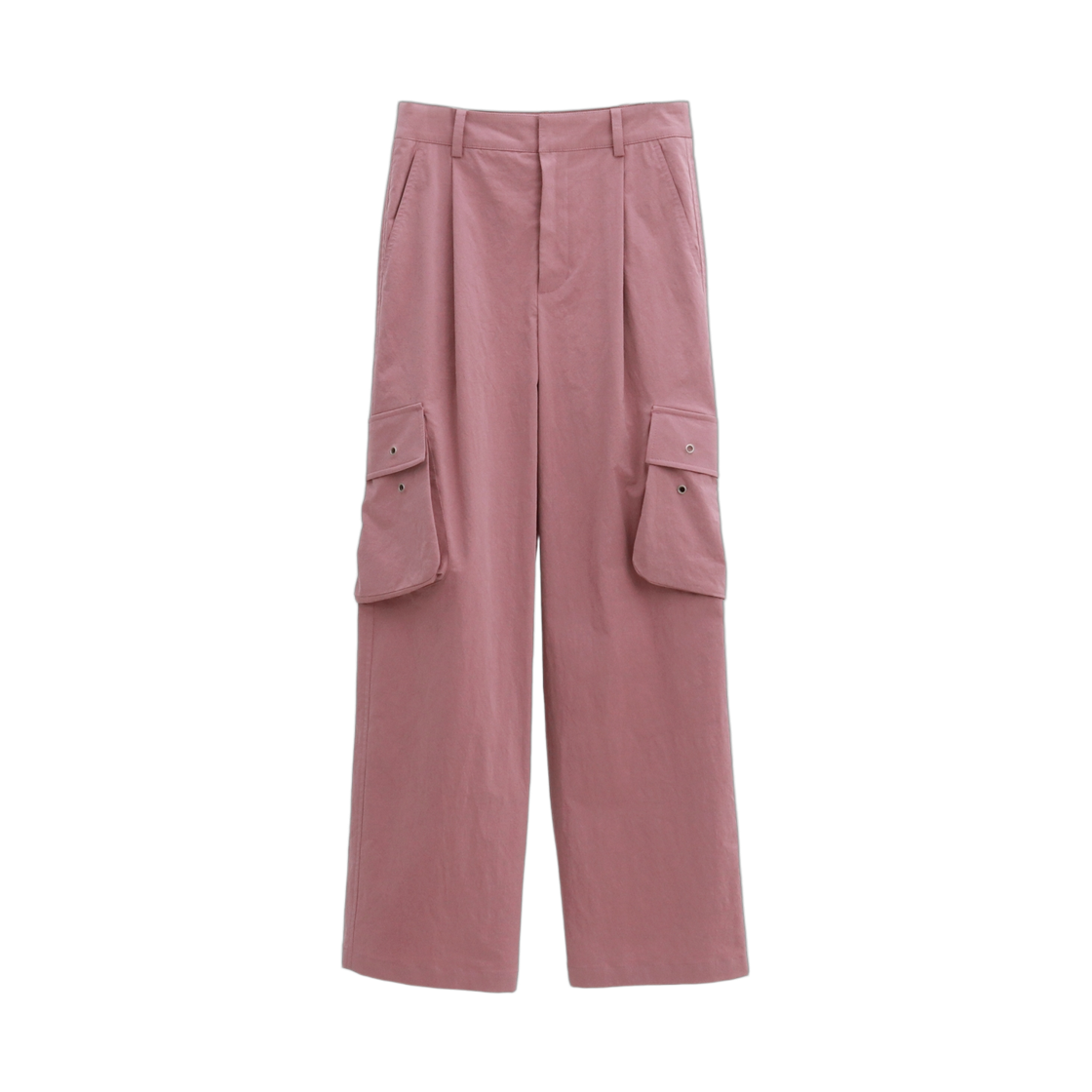 241B003 Reheat Washed Cargo Pants Pink