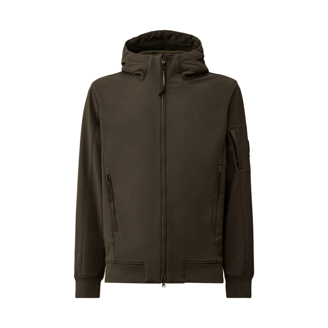 19CMOW701A006097A978 C.P. Company C.P. Shell-R Hooded Jacket Dark Shadow Grey - 25FW