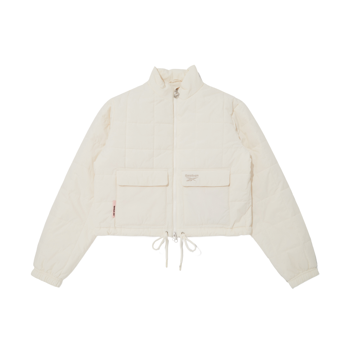 REJU5FP36IV Reebok Square Quilted Padded Jacket W Ivory