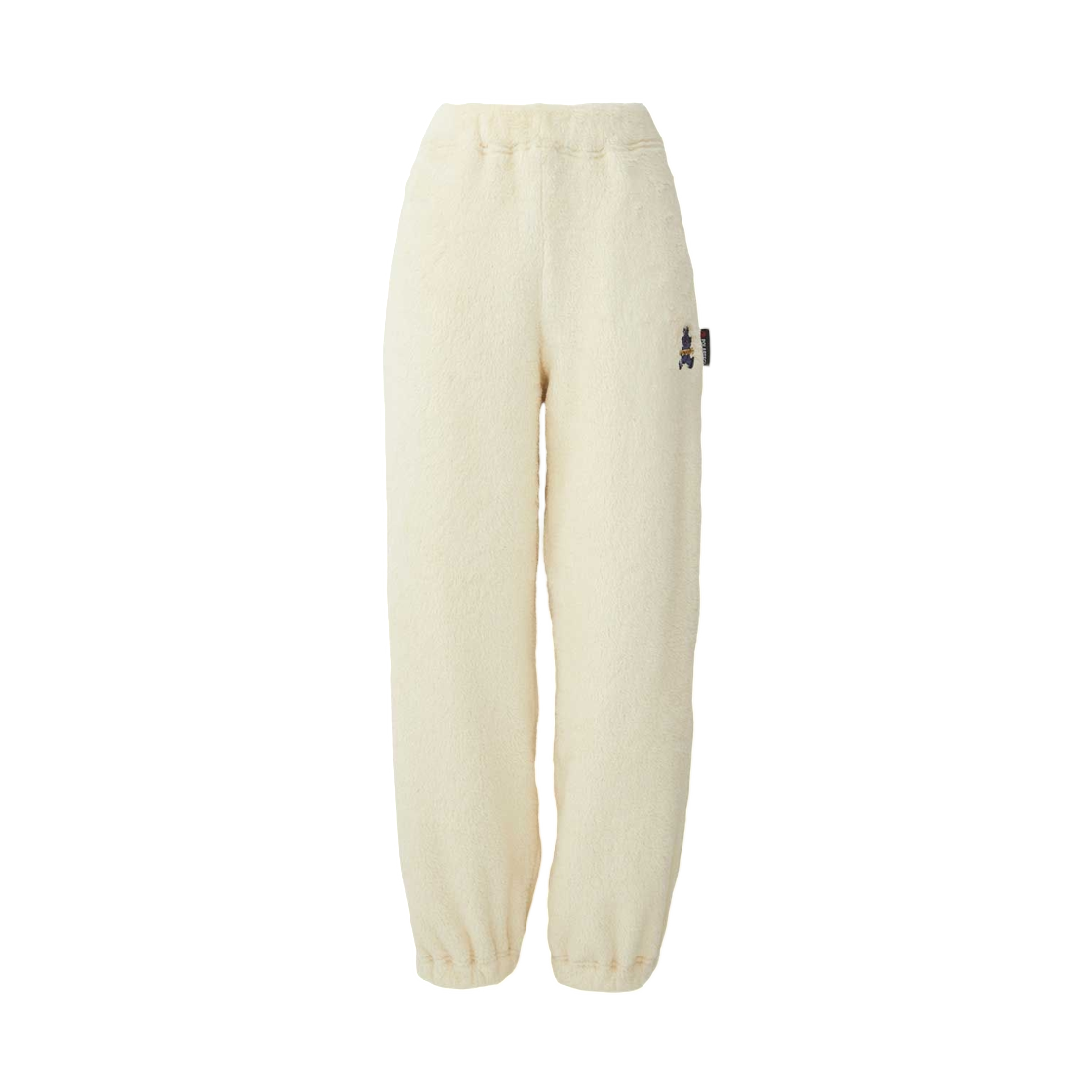 01253CP04 (W) Hysteric Glamour Burning Sounds Embroidered Sweatpants White