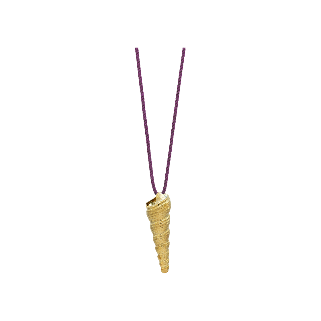 뵤르 씨쉘 네클리스 텍스쳐(Bőr Seashell Necklace Textured)