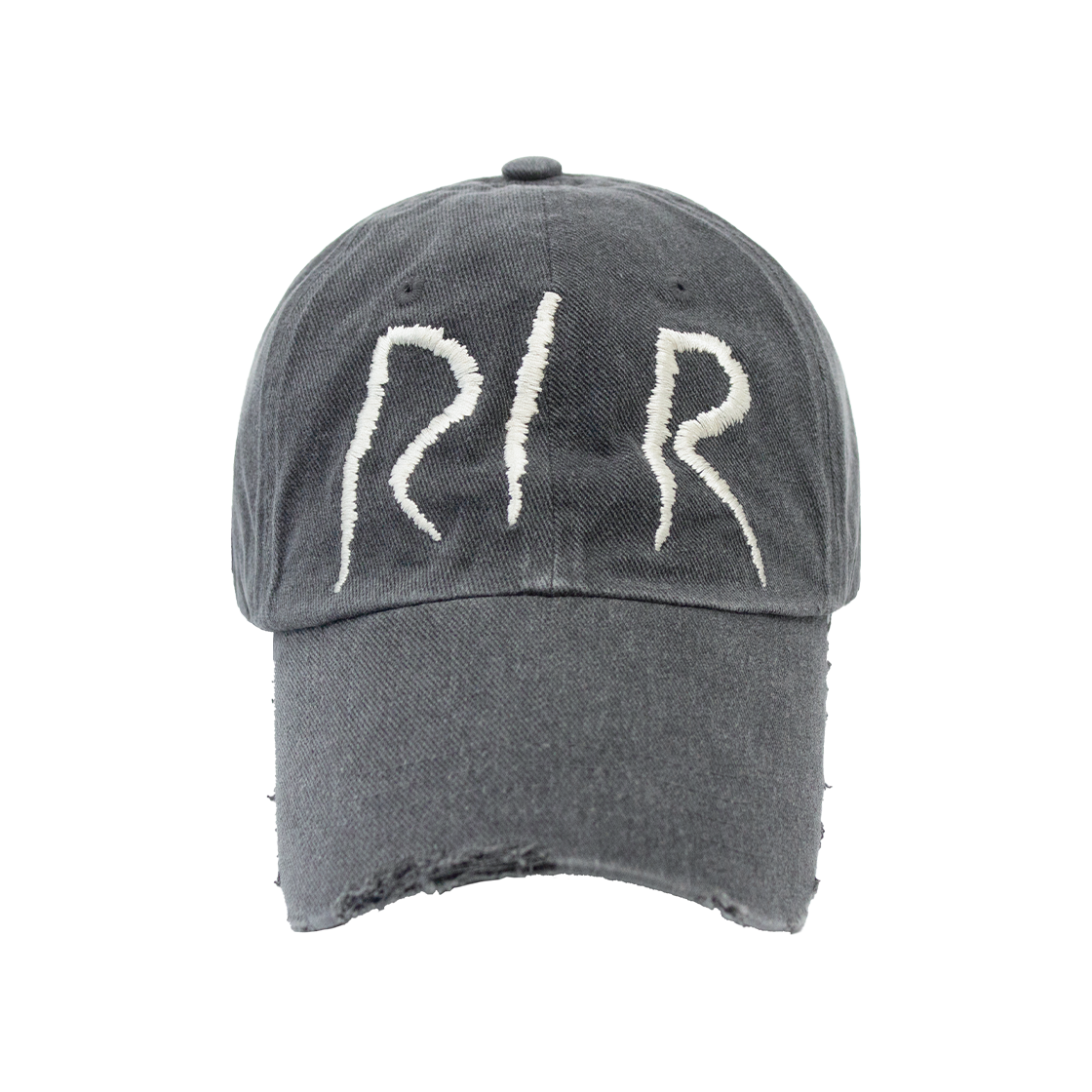 리파이너 RIR 디스트로이드 워시드 캡 그레이(REPINER RIR Destroyed Washed Cap Gray)
