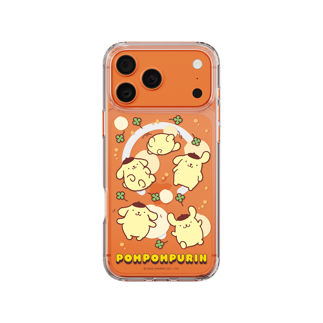 에스엘비에스 폼폼푸린 패턴 맥세이프 케이스 for iPhone 17 Series(SLBS POMPOMPURIN Pattern Clear Magnet Case for iPhone 17 Series) - 2