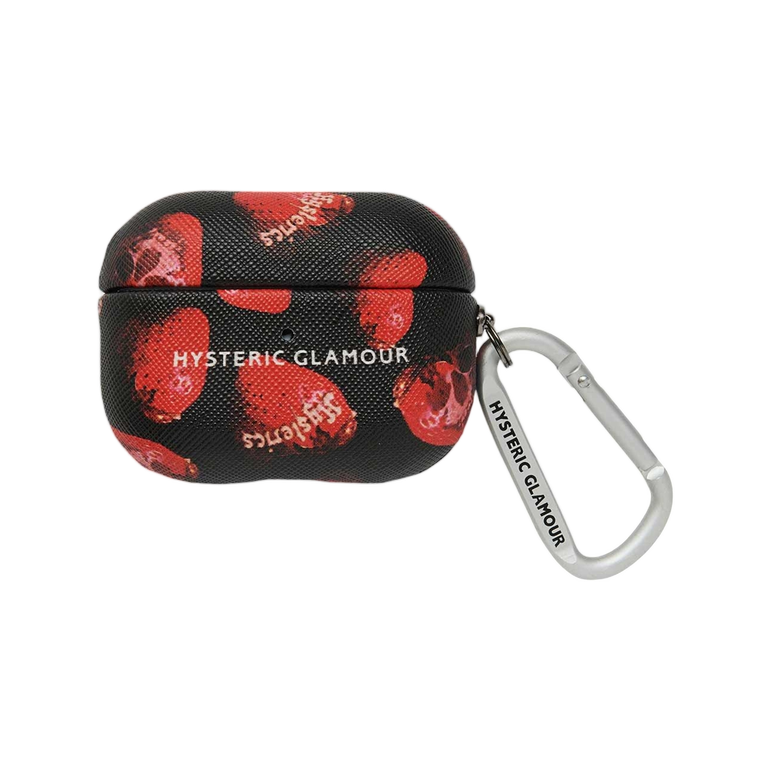 01253QG14 (W) Hysteric Glamour Skull Berry Airpods Pro Case Black