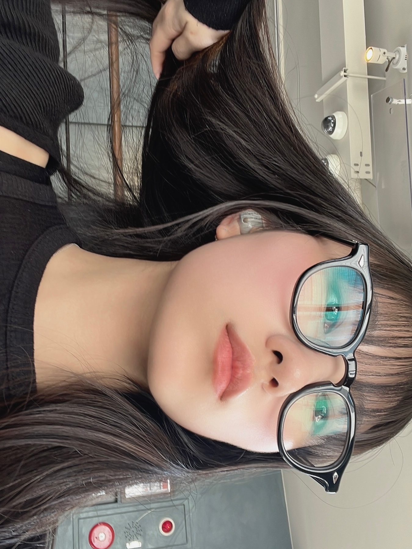lash Clift Black 착용 스타일 - 1