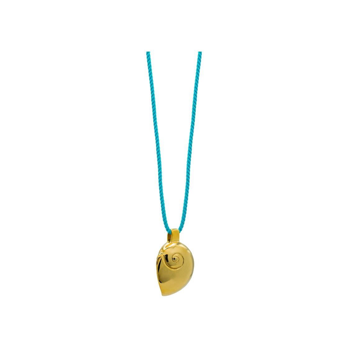 뵤르 쉬바 쉘 네클리스 (브래스)(Bőr Shiva Shell Necklace (brass)) - 2
