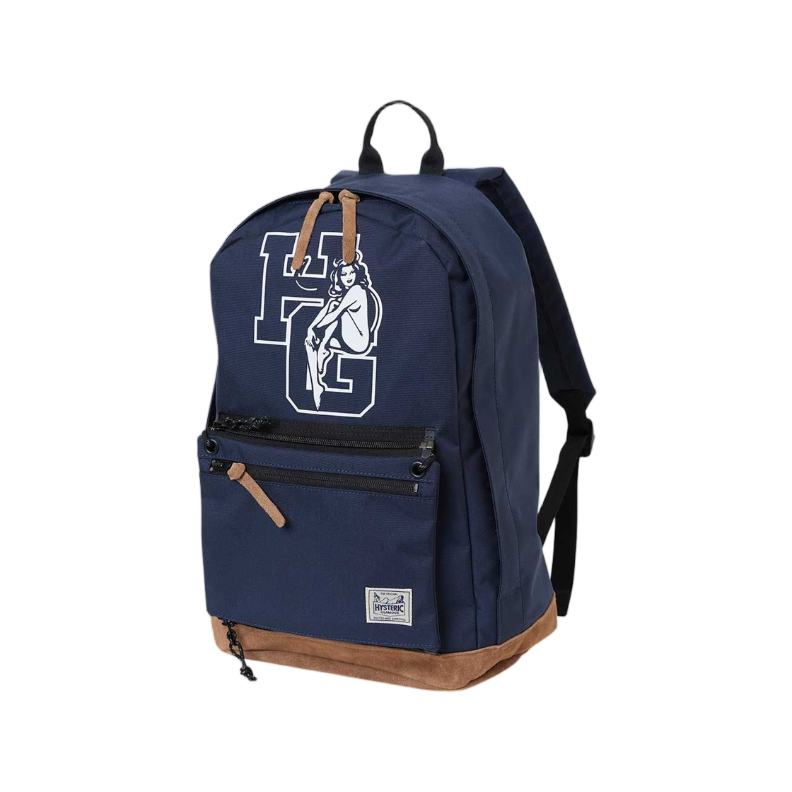 02253QB07 Hysteric Glamour HG Devil Cordura Daypack Navy