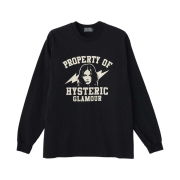 Hysteric Glamour Property of Hysteric T-Shirt Black