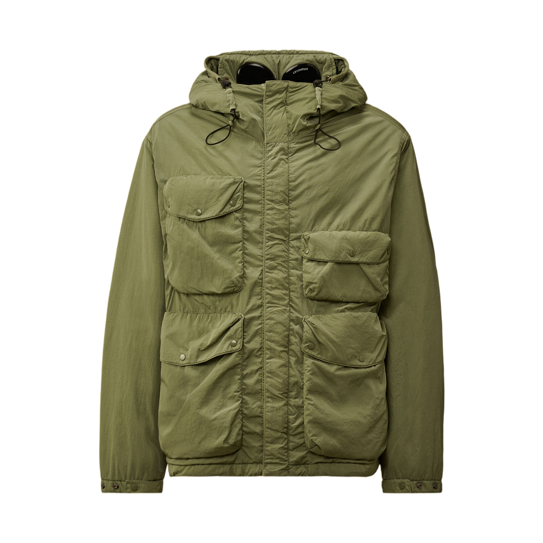 C.P. 컴퍼니 크롬-R 고글 자켓 그린 바나나 - 25FW(C.P. Company Chrome-R Goggle Jacket Green Banana - 25FW) - 1