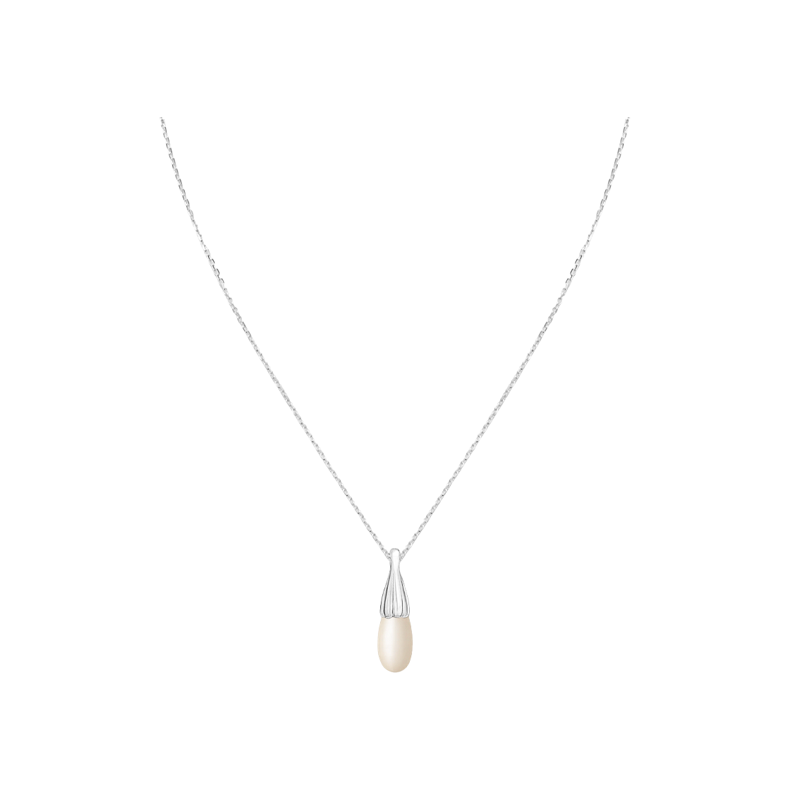 NSVPR1PEN Bőr Pearl Equis Necklace