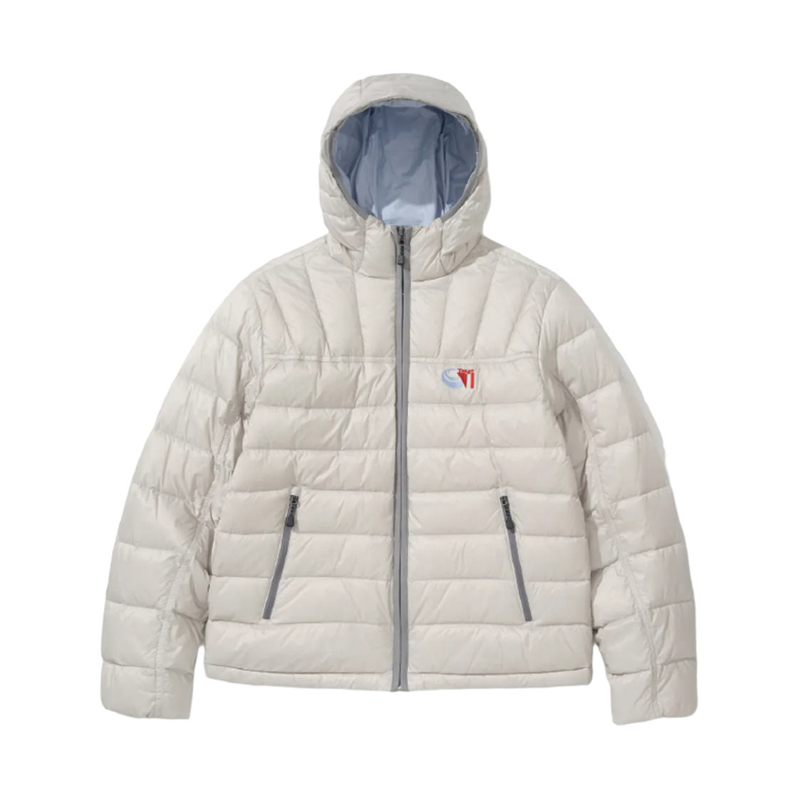 - Teket CT Lightweight Down Jacket Light Gray