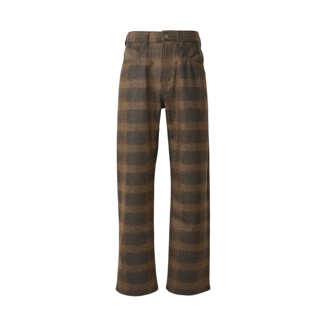 02253CP05 Hysteric Glamour Loose Straight Pants Brown