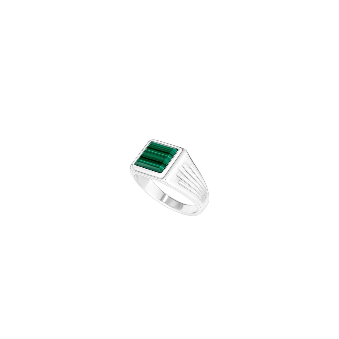 뵤르 윙넛 링_S 말라카이트(Bőr Wingnut Ring_S Malachite)
