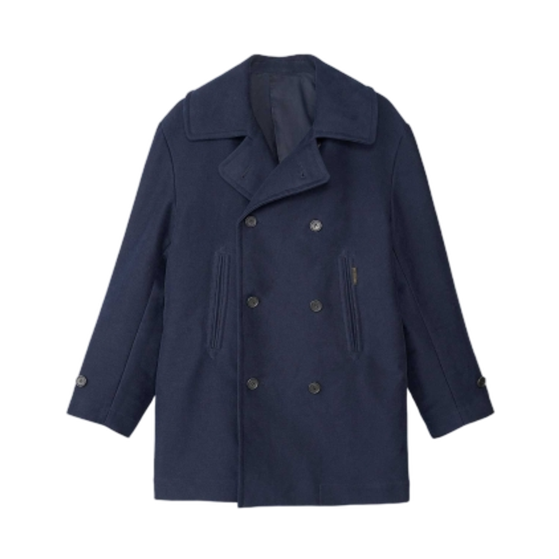 02253AC03 Hysteric Glamour Pea Coat Navy