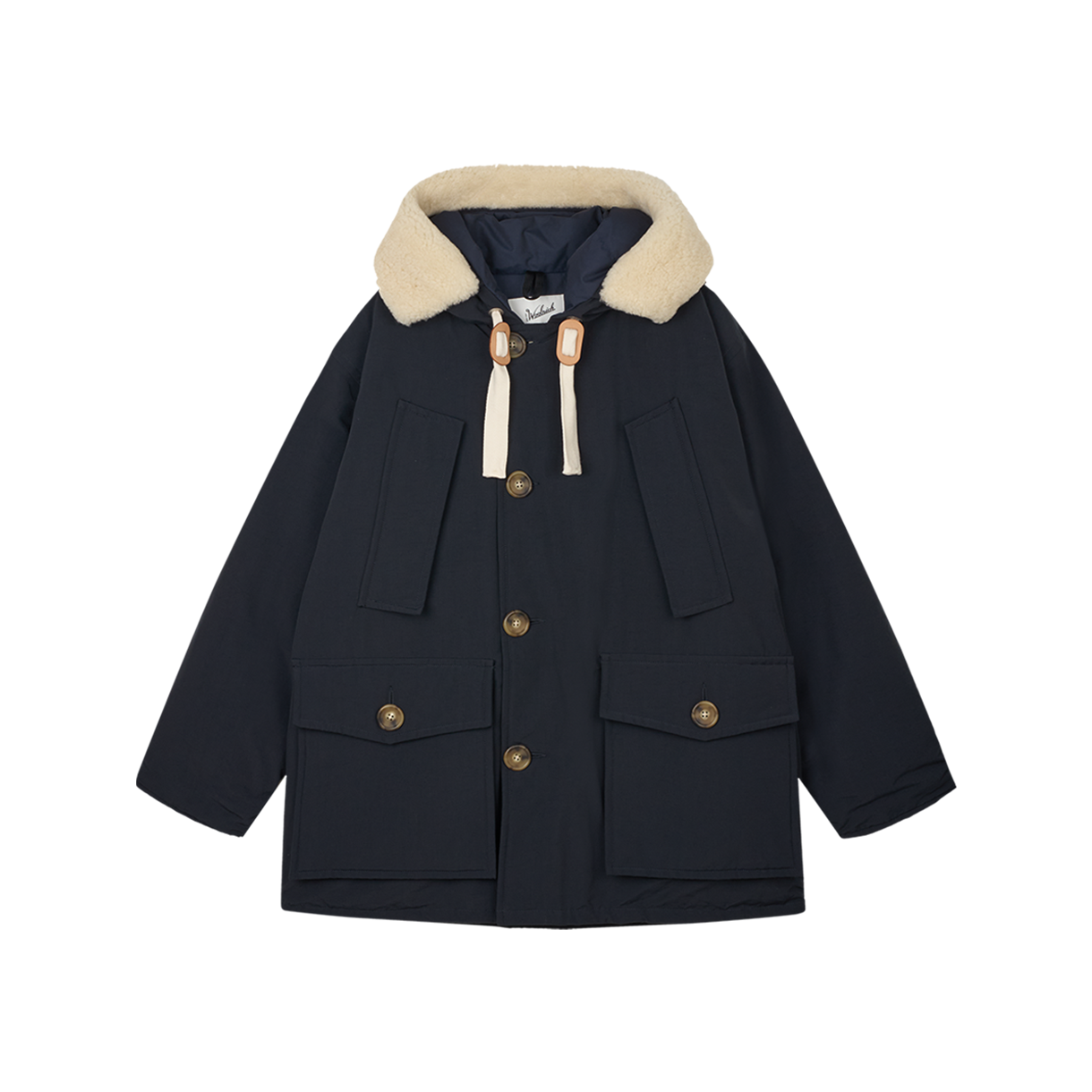 울리치 아틱 클래식 핏 파카 네이비 - 25FW(Woolrich Arctic Classic Fit Parka Navy - 25FW)