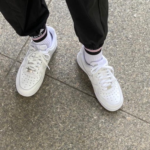 Nike Air Force 1 '07 Low White 착용 스타일