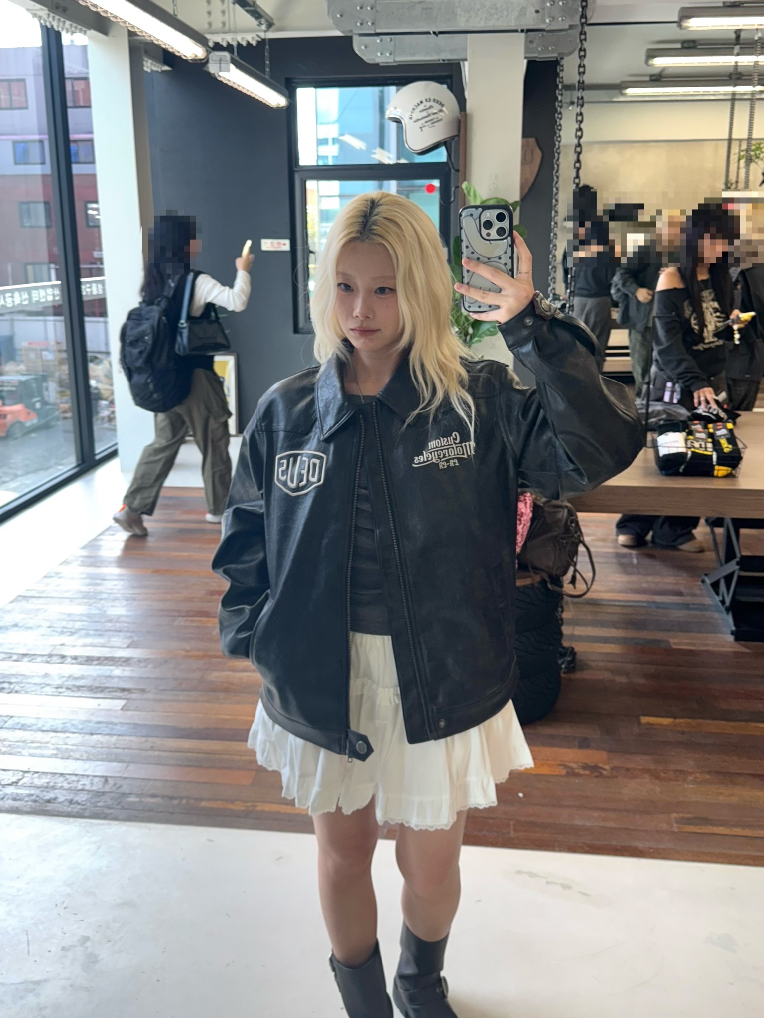 Deus Ex Machina Rider’s Friend Jacket Black 착용 스타일 - 3