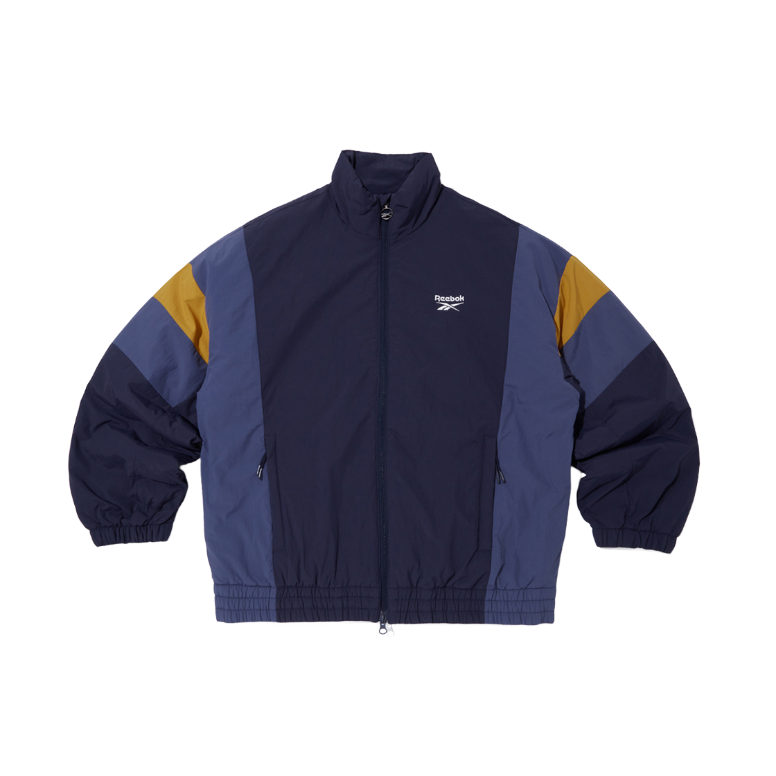 REJU5FP34N3 Reebok Heritage light weight padded jacket Green Navy