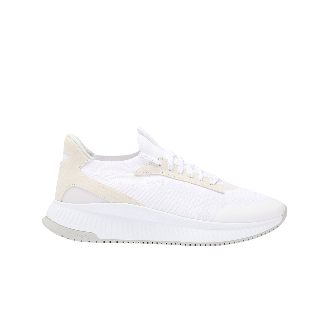 휴고 보스 니트 어퍼 TTNM EVO 트레이너 화이트(Hugo Boss Knitted Uppers TTNM EVO Trainers White)