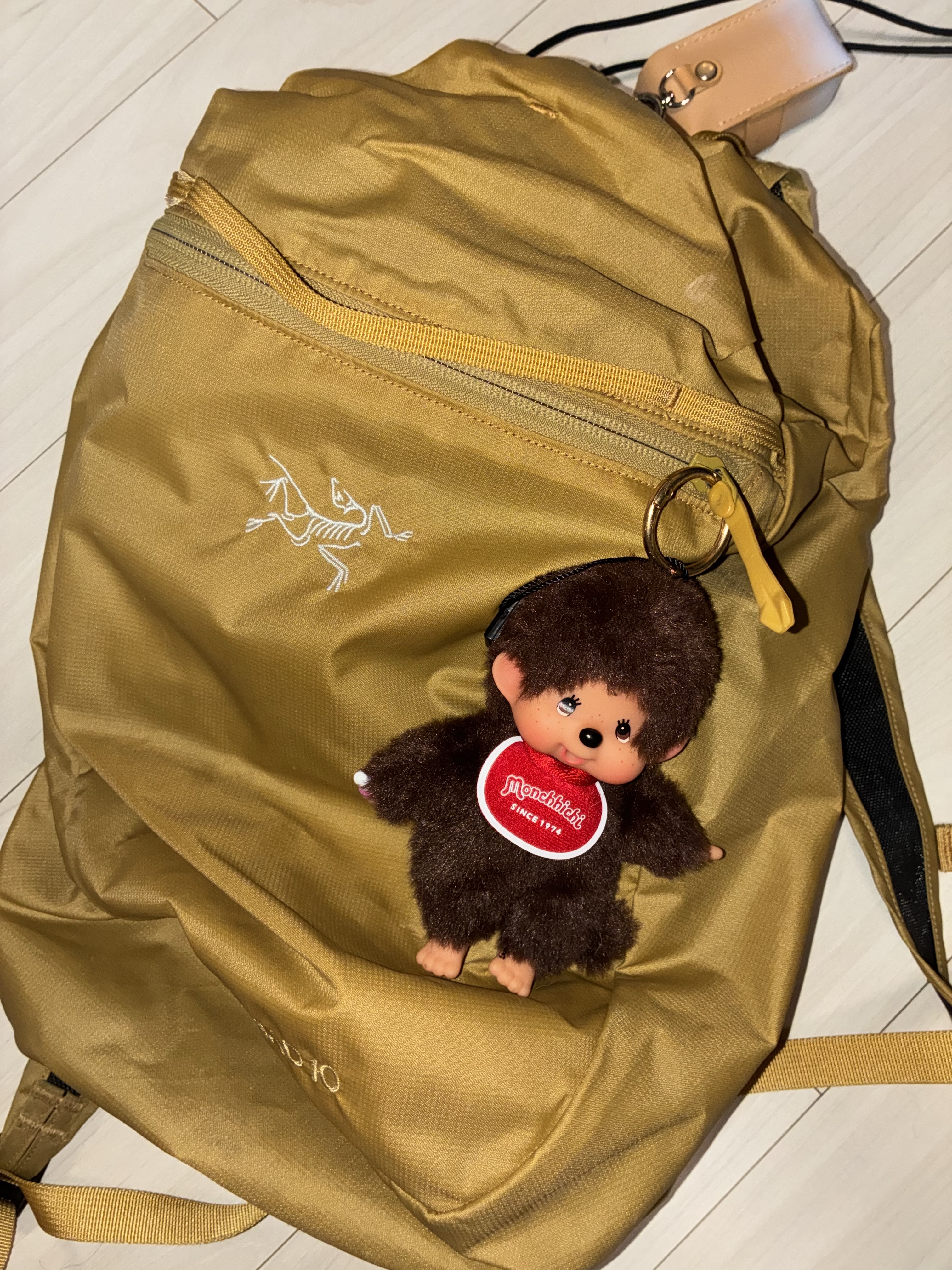 Monchhichi SS Keychain Boy 착용 스타일