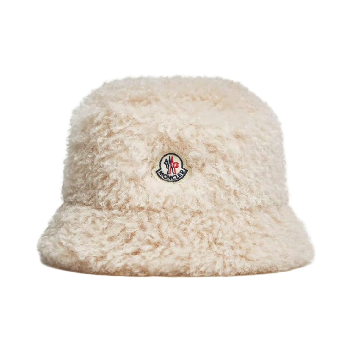 K2-093-3B00057-89B4G-21I (W) Moncler Teddy Bucket Hat Light Beige - 25FW