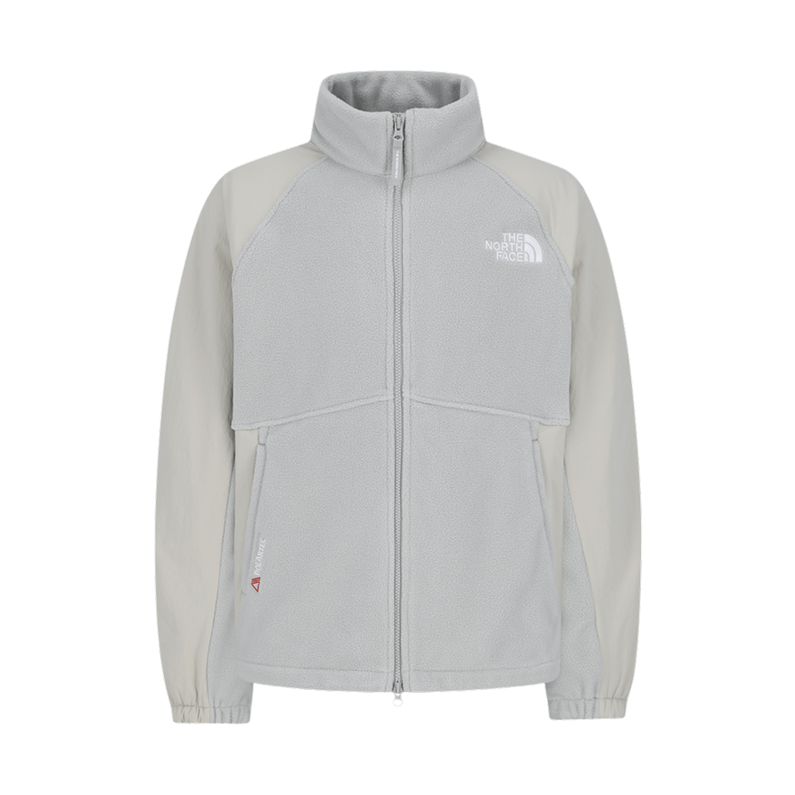 NJ4FR55K The North Face Banff Ex Fleece Jacket Stone Gray - 25FW