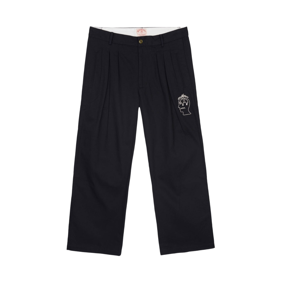 브룩스 브라더스 x 브레인 데드 캘리포니아 플리츠 치노 트라우저 블랙(Brooks Brothers x Brain Dead California Pleated Chino Trousers Black)