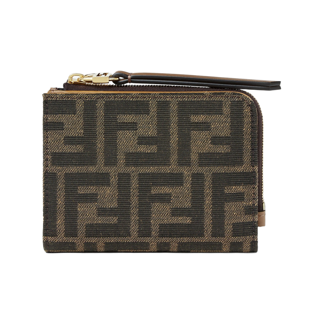 8M0519A98PF0A6E Fendi Slim Baguette Wallet Brown