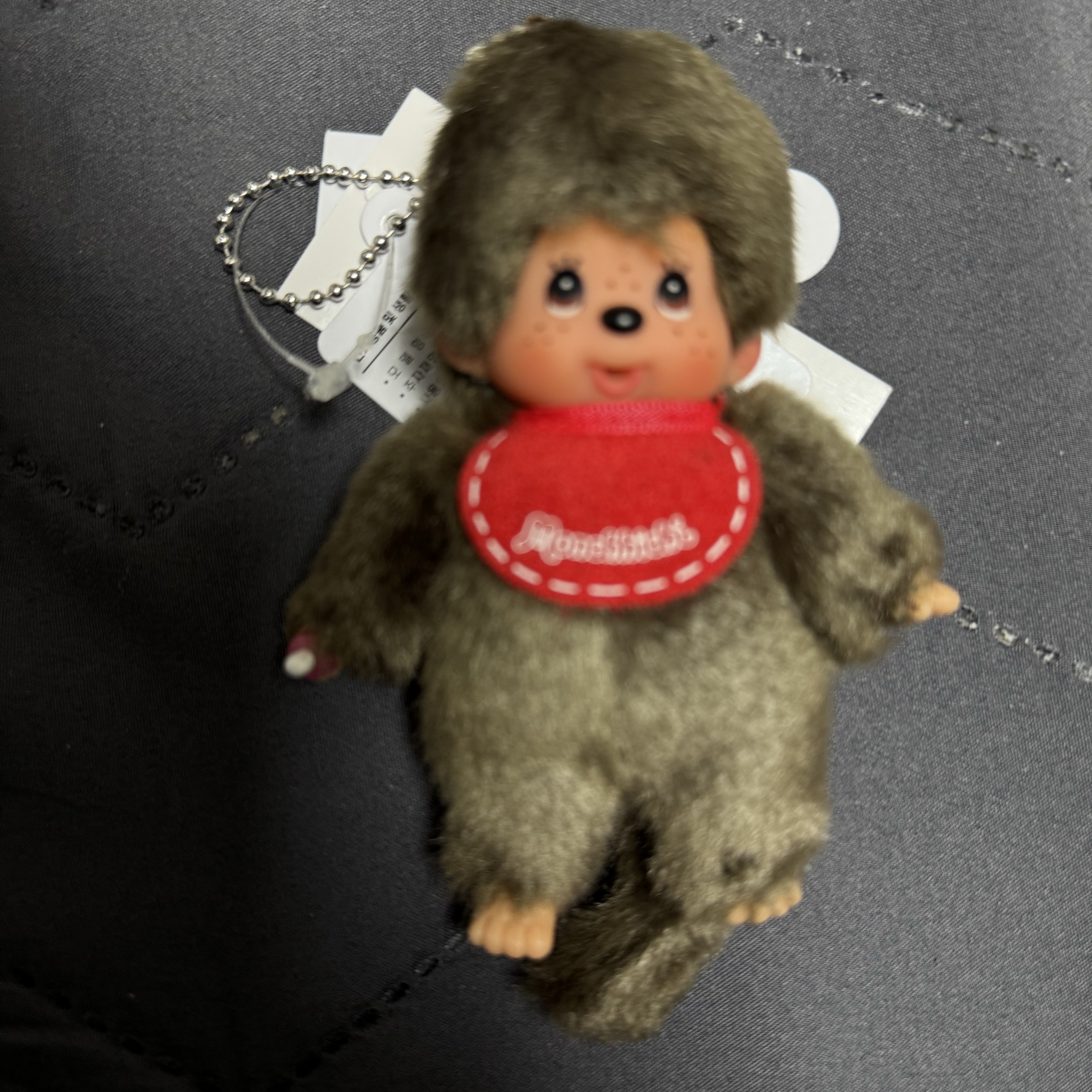 Monchhichi Keychain Mini Boy 착용 스타일