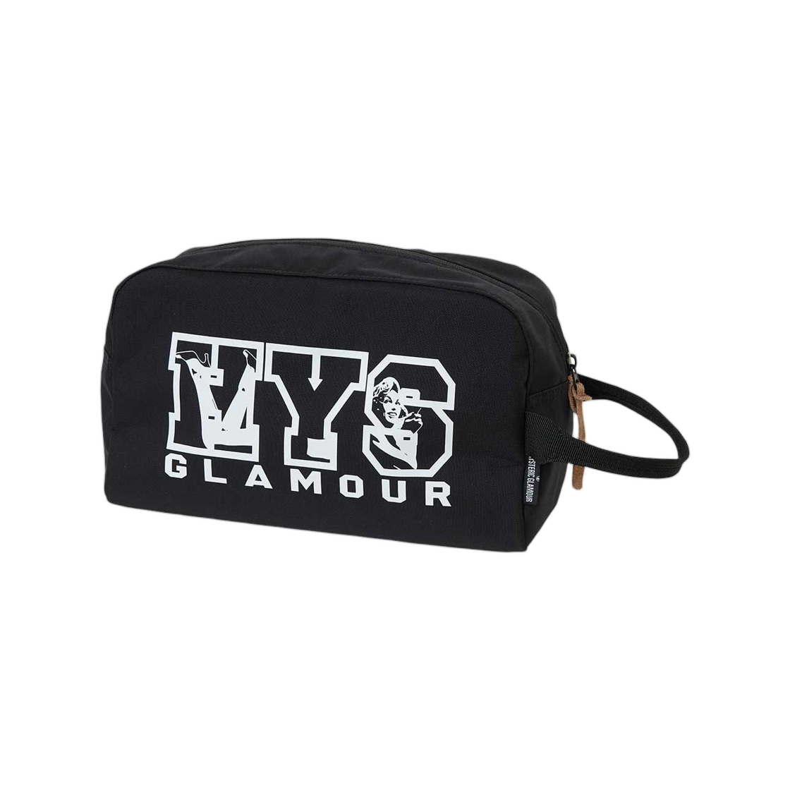 02253QB08 Hysteric Glamour Daybreak Woman Cordura Pouch Black