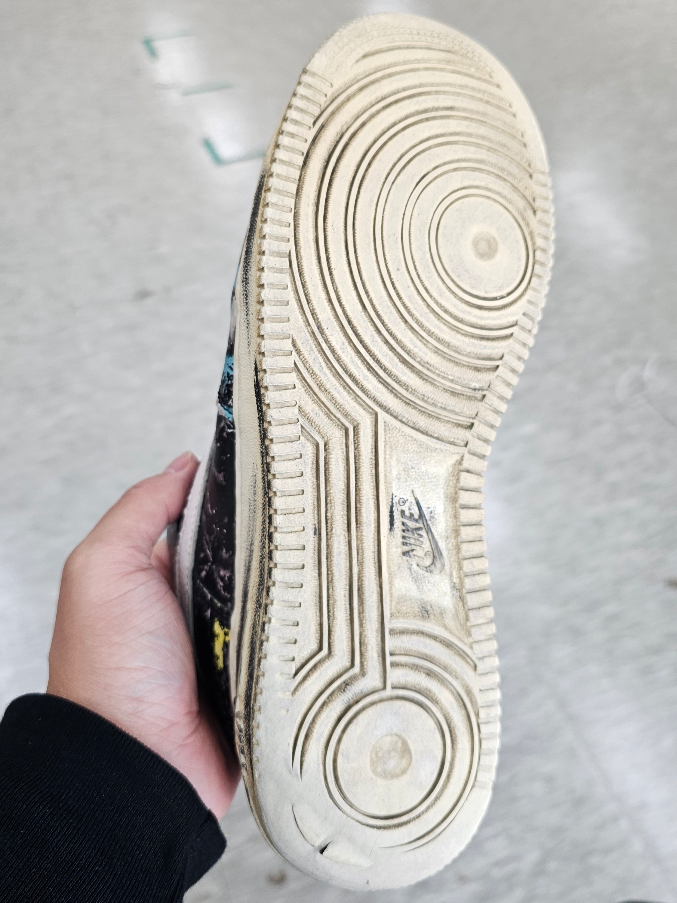 Nike x Peaceminusone Air Force 1 Low Para-Noise 착용 스타일