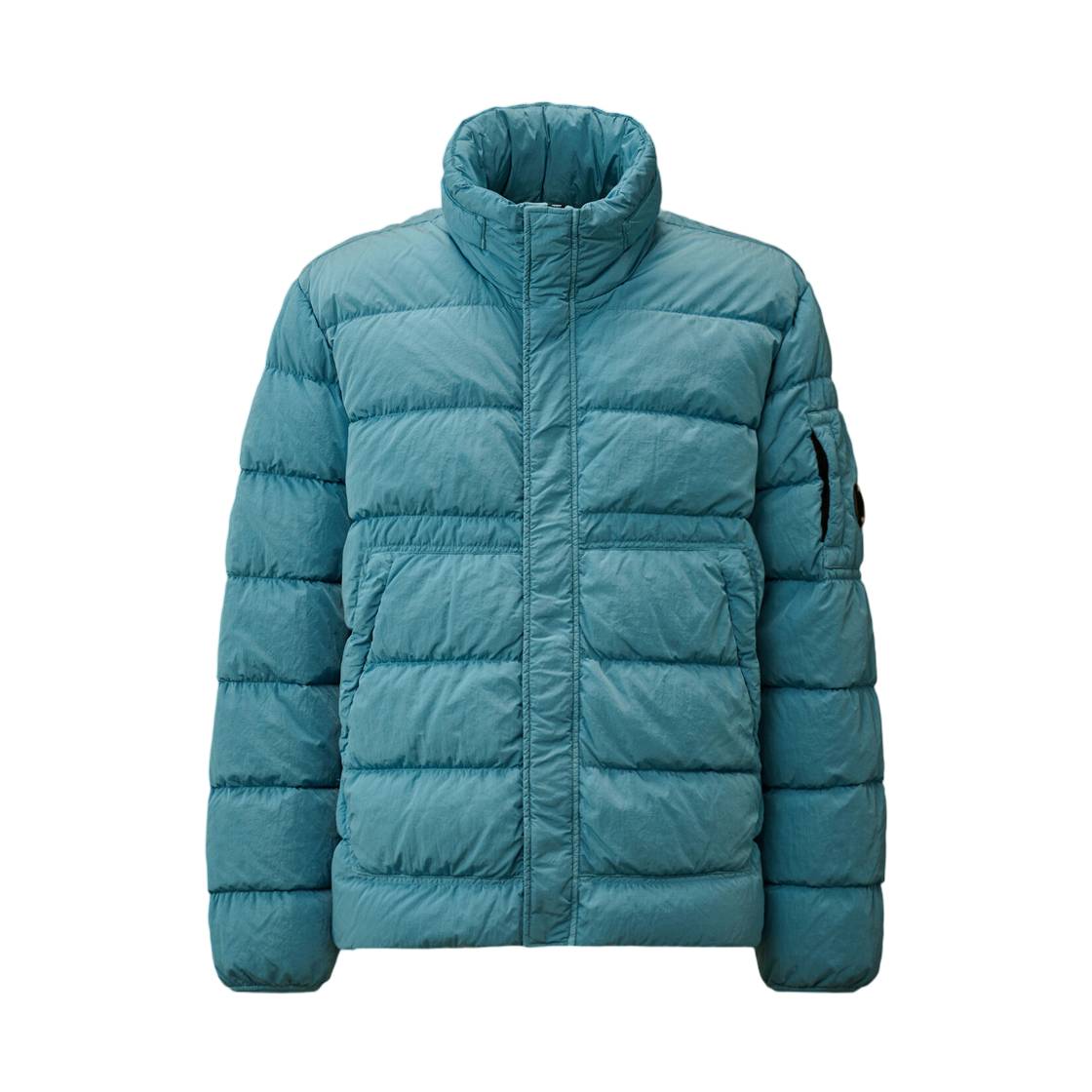 19CMOW012A005904G815 C.P. Company Chrome-R Down Jacket Aegean Blue Light-Blue - 25FW