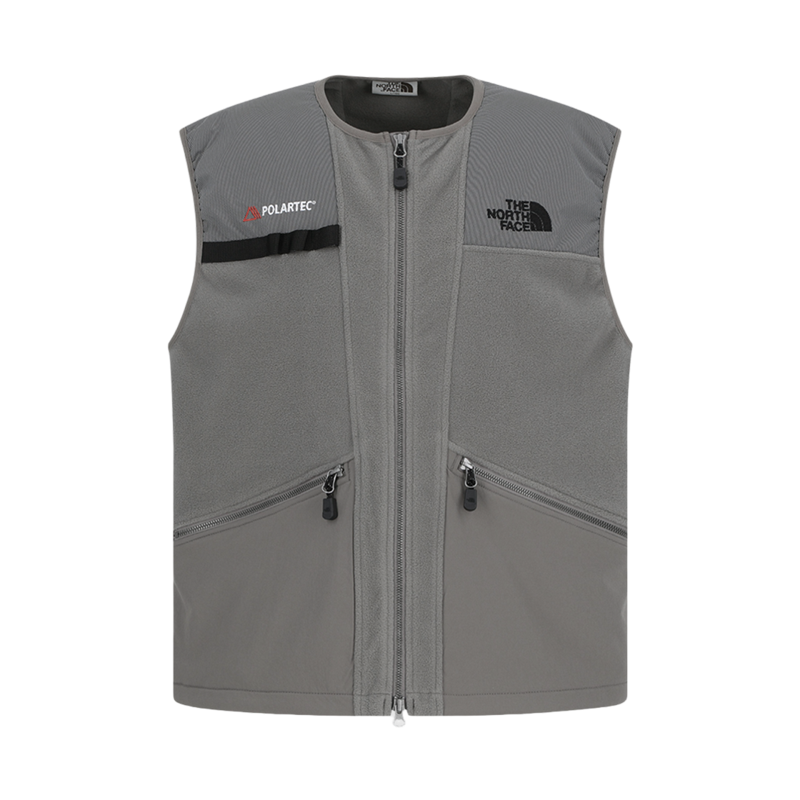 NV4FR50K The North Face Line-X Fleece Vest Light Brown - 25FW