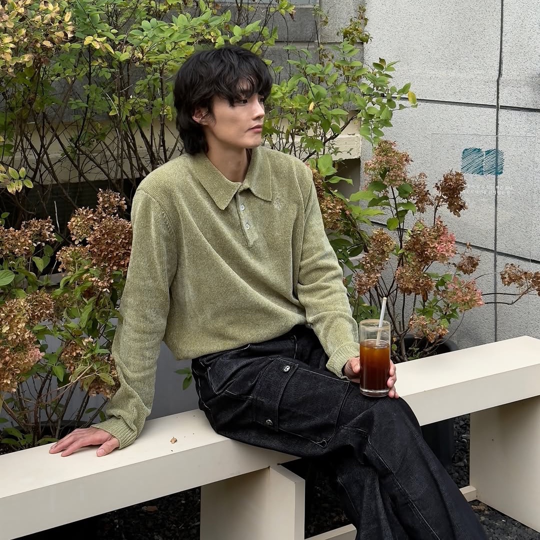 Mea Cargo Bootcut Pants Black 착용 스타일 - 3
