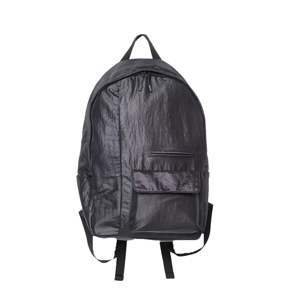 아코크 글로시 포케터 백팩 블랙(ACOC Glossy Pocketer Backpack Black)
