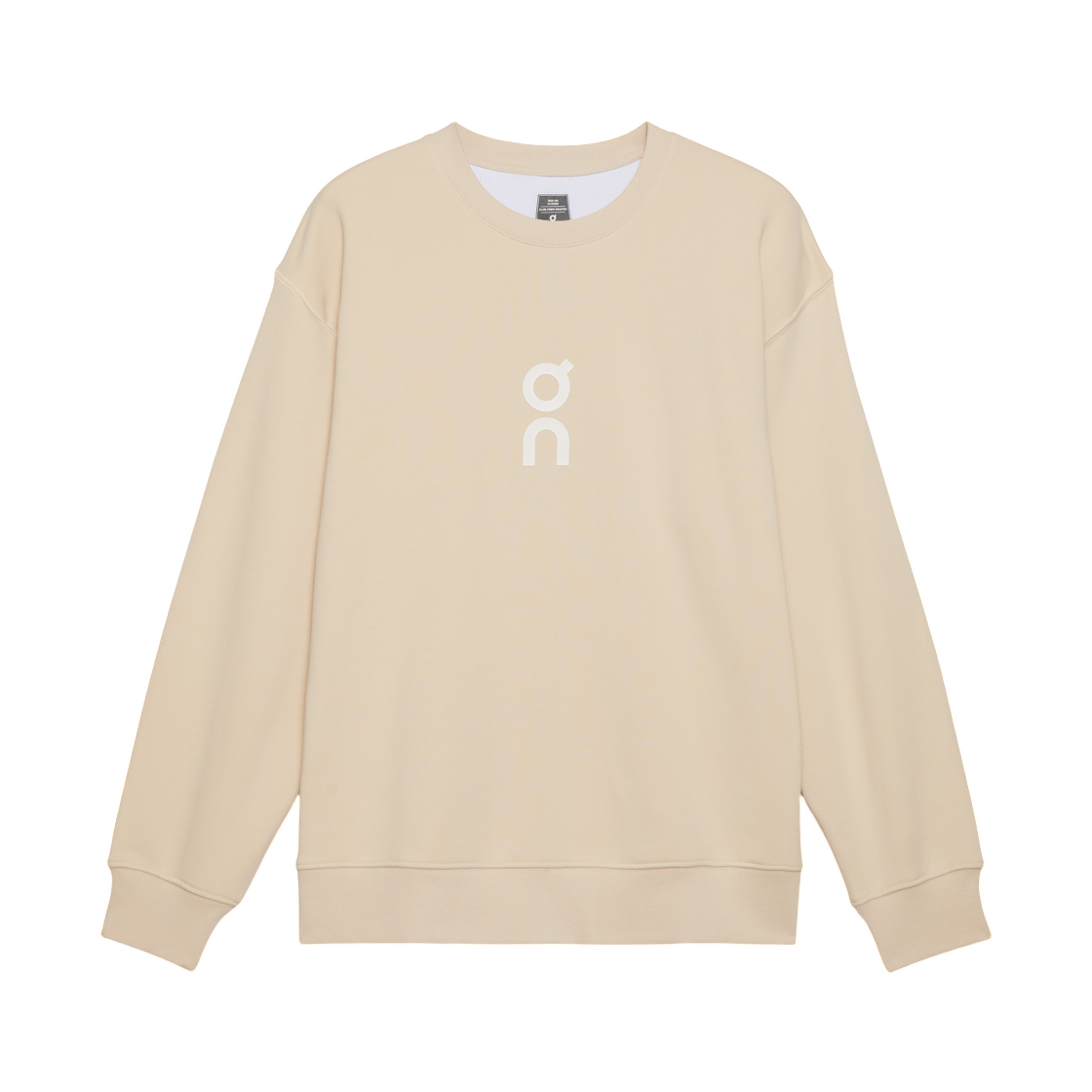 1MF11160296 On Running Club Crew Graphic Silver