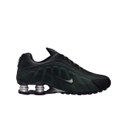(W) Nike Shox R4 Black Metallic Silver