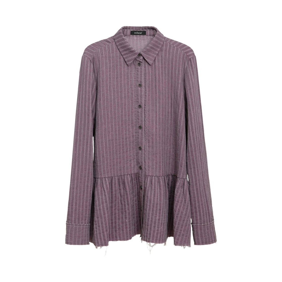 리히트 빈티지 셔링 셔츠 핑크(Reheat Vintage Shirring Shirt Pink)