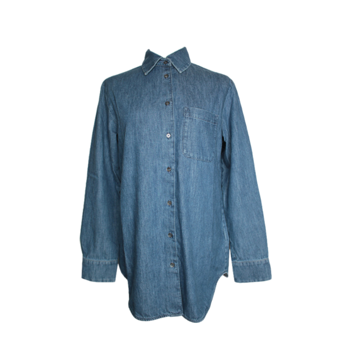 ITOPJN7HV8AN Max Mara Weekend Denim Shirt Size 55