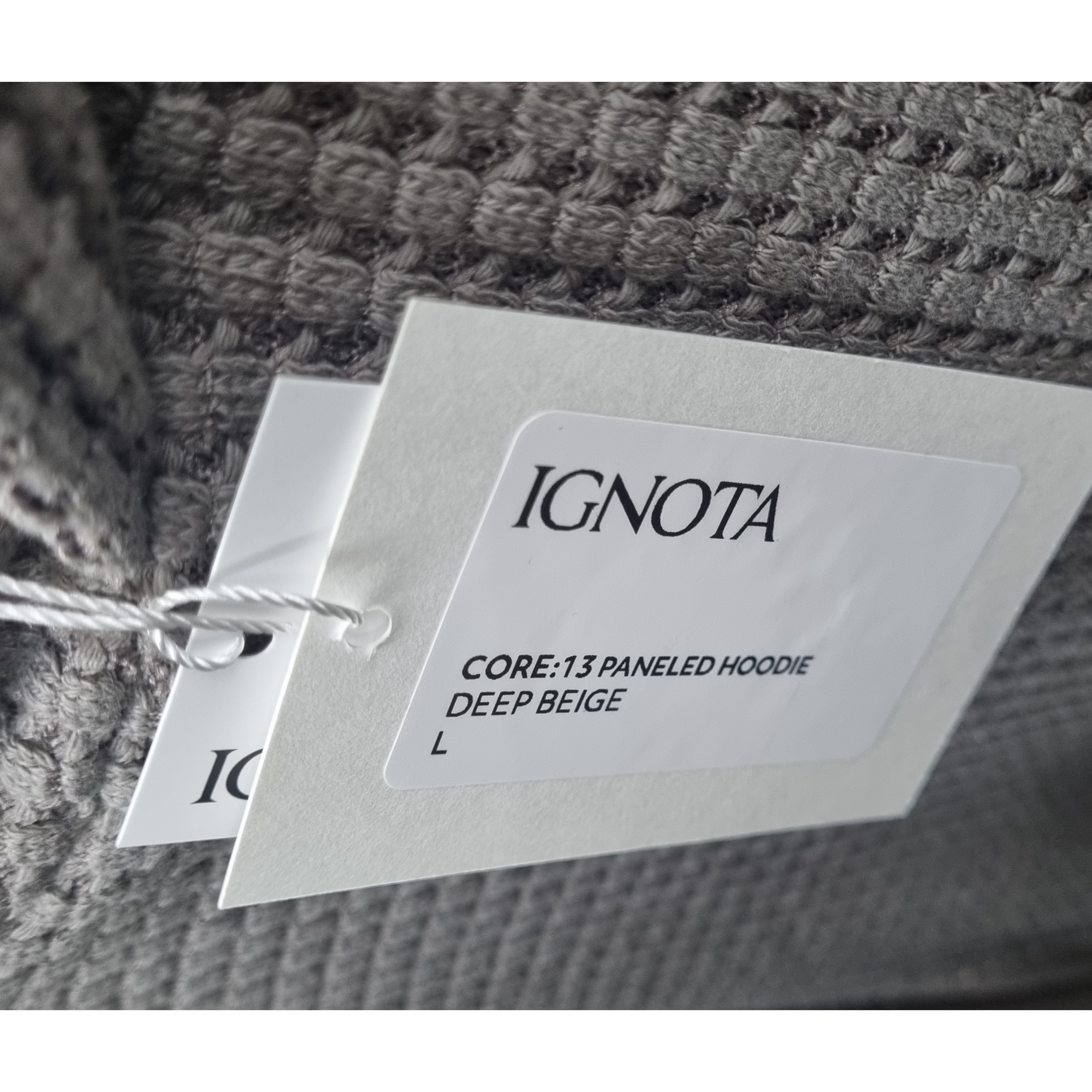 Ignota Core:13 Panel Hoodie M Deep Beige, Asics Gel-Sonoma 15-50 Black 착용 스타일 - 2
