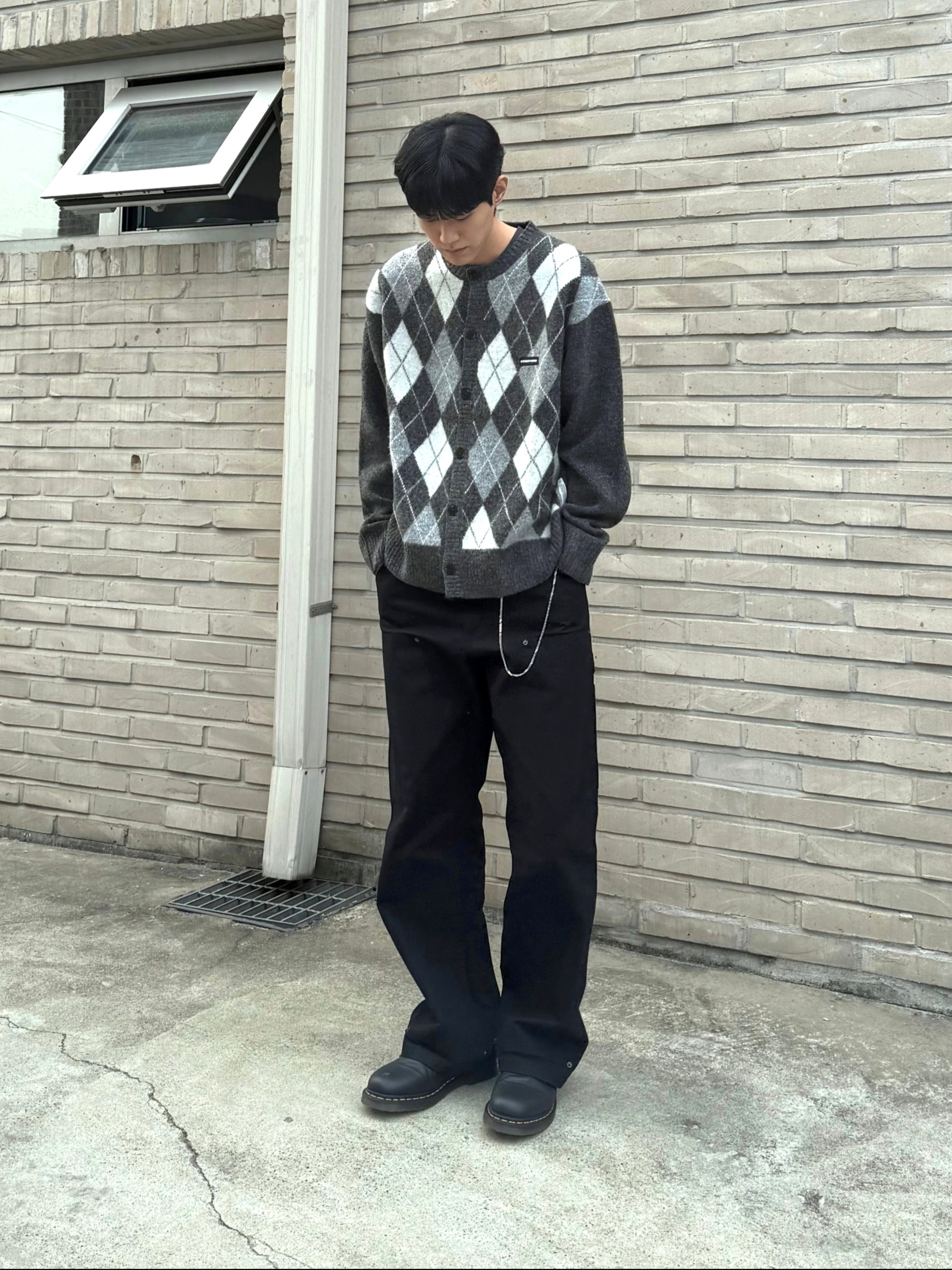 Dr. Martens 1461 Smooth Black, Dr. Martens 1461 Nappa Black 착용 스타일 - 2